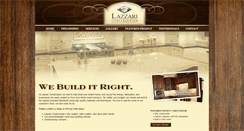 Desktop Screenshot of lazzariconstruction.com